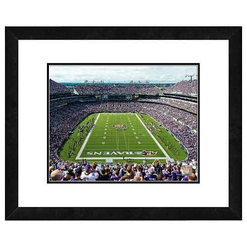 Baltimore Ravens M and T Bank Stadium Framed Wall Art