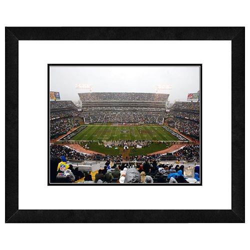 Oakland Raiders Oakland Coliseum Framed Wall Art