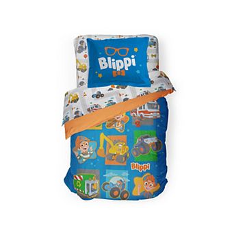 Blippi How Does This Work Toddler Bedding Set
