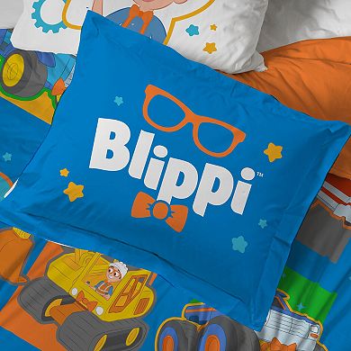 Blippi How Does This Work Toddler Bedding Set