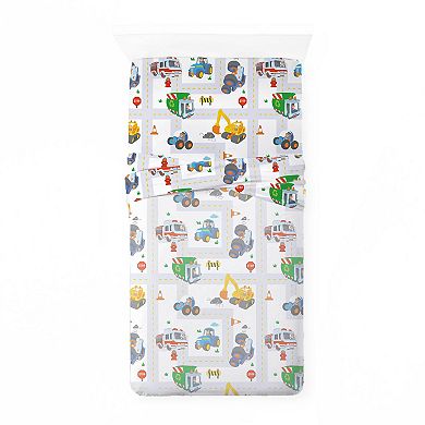 Blippi How Does This Work Toddler Bedding Set