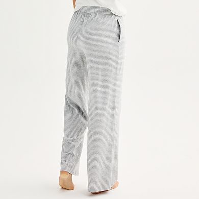Women's Sonoma Goods For Life® Cotton Modal Open Hem Pajama Pants