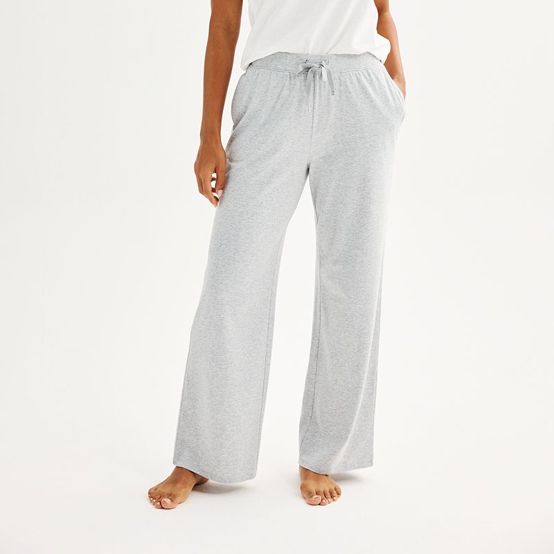 Women's Sonoma Goods For Life® Cotton Modal Open Hem Pajama Pants