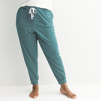 Plus Size Sonoma Goods For Life® Cotton Modal Cuffed Sleep Pants