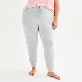 Plus Size Sonoma Goods For Life® Cotton Modal Cuffed Sleep Pants