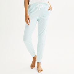 Womens Blue Pajama Bottoms - Sleepwear, Clothing