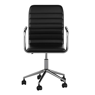 Martha Stewart Taytum Upholstered Office Chair