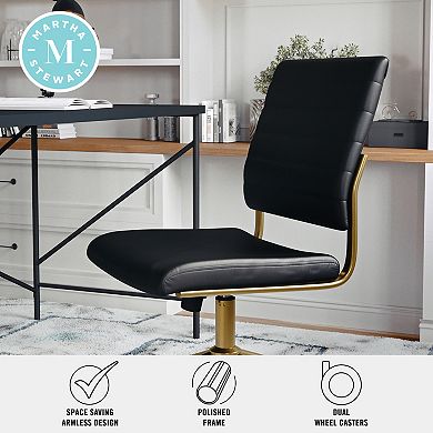 Martha Stewart Ivy Upholstered Office Chair