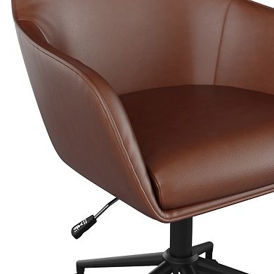Martha Stewart Rayna Upholstered Office Chair
