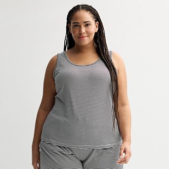 Plus Size Sonoma Goods For Life® Cotton Modal Sleep Tank Top