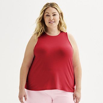 Plus Size Sonoma Goods For Life® Cotton Modal Sleep Tank Top