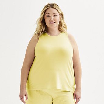 Plus Size Sonoma Goods For Life® Cotton Modal Sleep Tank Top
