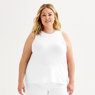 Plus Size Sonoma Goods For Life® Cotton Modal Sleep Tank Top