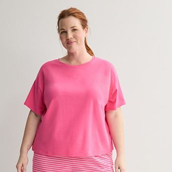 Plus Size Sonoma Goods For Life® Cotton Modal Sleep Tee