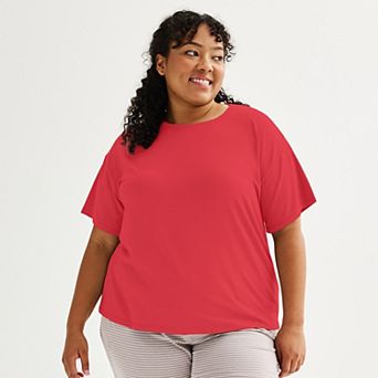 Plus Size Sonoma Goods For Life® Cotton Modal Sleep Tee
