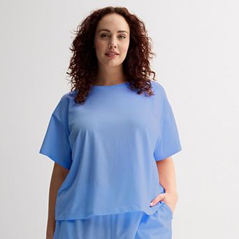 Plus Size Sonoma Goods For Life® Cotton Modal Sleep Tee