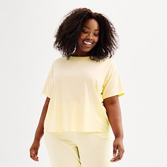Plus Size Sonoma Goods For Life® Cotton Modal Sleep Tee