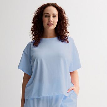 Plus Size Sonoma Goods For Life® Cotton Modal Sleep Tee