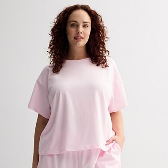 Plus Size Sonoma Goods For Life® Cotton Modal Sleep Tee