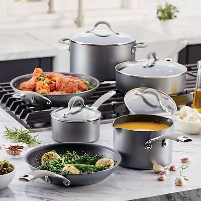 Circulon® Elementum 10-pc. Hard-Anodized Aluminum Nonstick