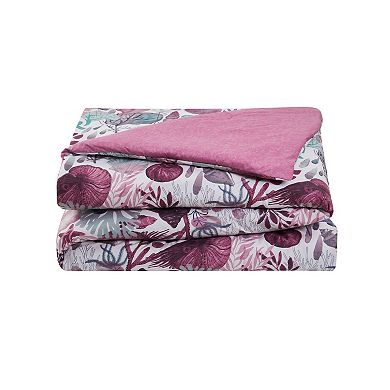VCNY Home Ivory Coast Disperse Print Reversible Comforter Set