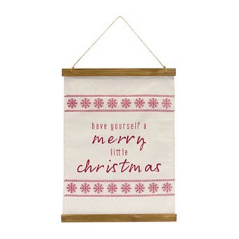 Melrose Merry Christmas Wall Banner