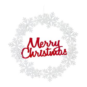 Melrose "Merry Christmas" Wreath