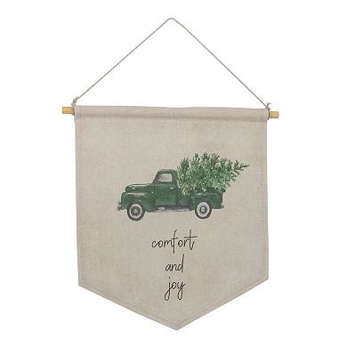 Melrose 2-pc. Canvas Christmas Banner Set