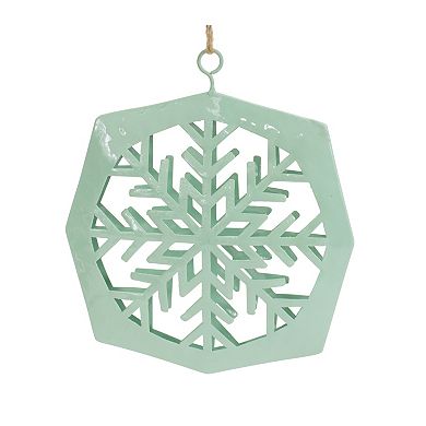 Melrose 8-pc. Metal Snowflake Ornament Set