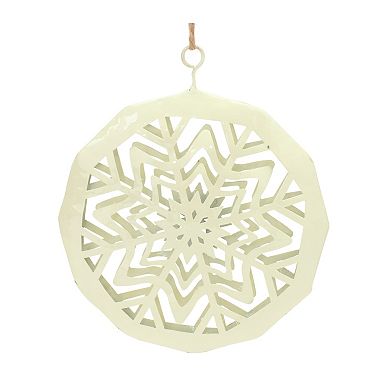 Melrose 8-pc. Metal Snowflake Ornament Set