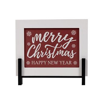Melrose Merry Christmas & Happy New Year Sign