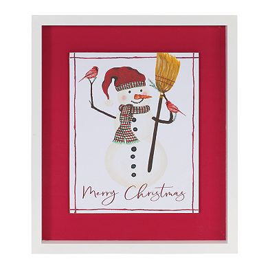 Melrose 2-pc. Snowman Sentiment Wall Art Set
