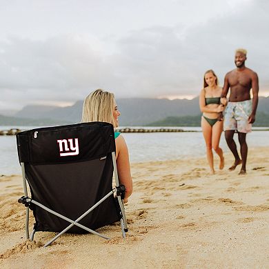 New York Giants Tranquility Beach Chair with Carry Bag