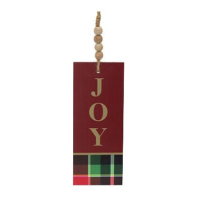 Melrose Sentiment Tag Ornament 12 pc Set