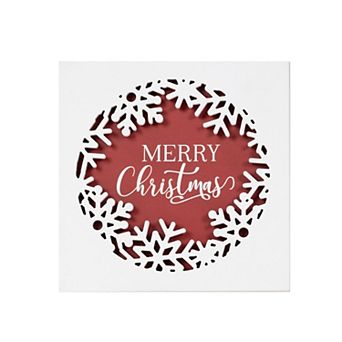 Melrose "Merry Christmas" Plaque