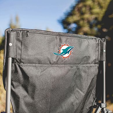 NFL Miami Dolphins Outlander Folding Camping Chair with Cooler