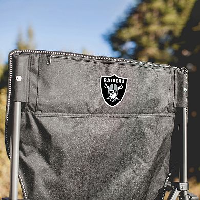 NFL Las Vegas Raiders Outlander Folding Camping Chair with Cooler