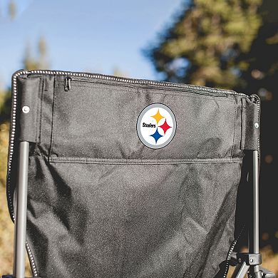 NFL Pittsburgh Steelers Outlander Folding Camping Chair with Cooler