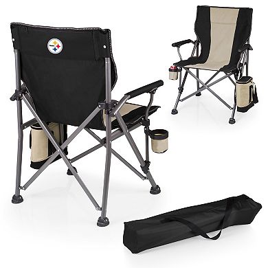 NFL Pittsburgh Steelers Outlander Folding Camping Chair with Cooler