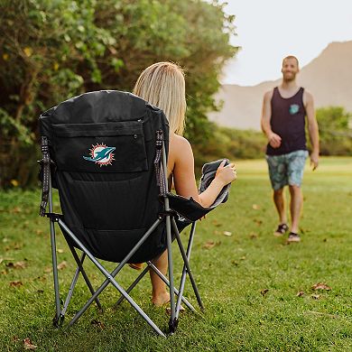 NFL Miami Dolphins Reclining Camping Chair