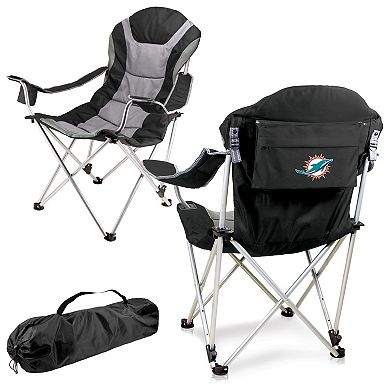 NFL Miami Dolphins Reclining Camping Chair