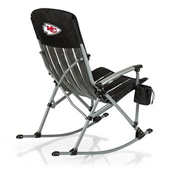 NFL Kansas City Chiefs Outdoor Rocking Camping Chair
