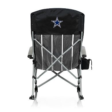 NFL Dallas Cowboys Outdoor Rocking Camping Chair