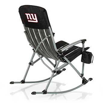 NFL New York Giants Outdoor Rocking Camping Chair