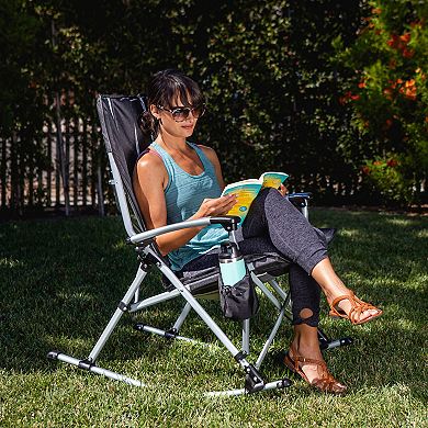 NFL New York Giants Outdoor Rocking Camping Chair