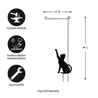 Evergreen Enterprises Cat Garden Flag Stand