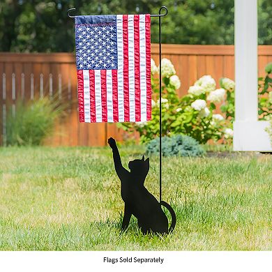Evergreen Enterprises Cat Garden Flag Stand