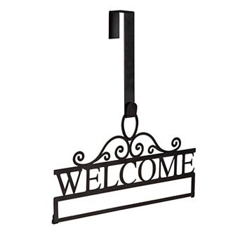 Evergreen Enterprises Welcome Garden Flag Over the Door Hanger