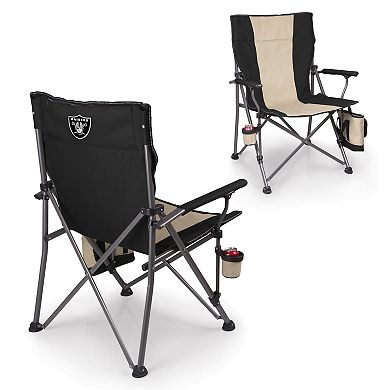 NFL Las Vegas Raiders Big Bear XL Camping Chair with Cooler