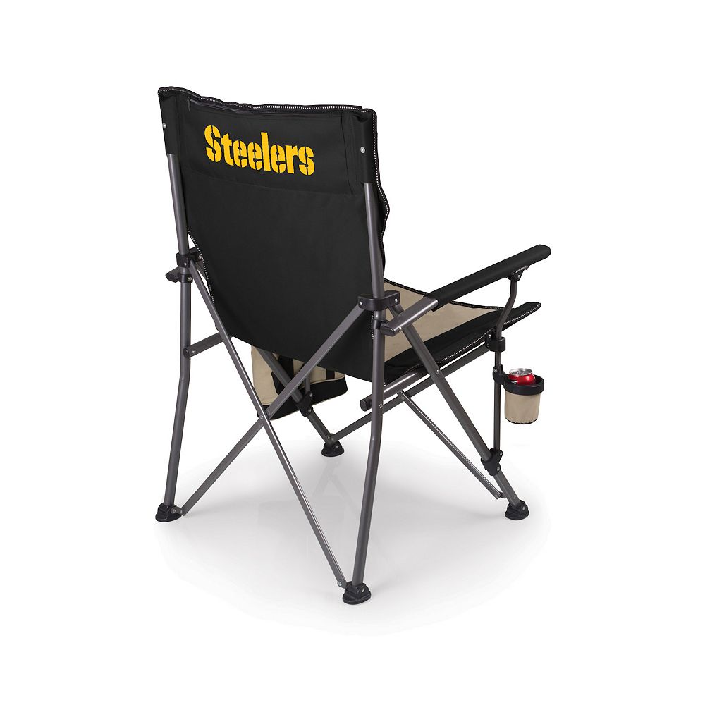 NFL Pittsburgh Steelers Big Bear XL Camping Chair with Cooler